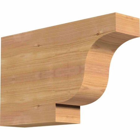 Ekena Millwork Newport Smooth Rafter Tail, Western Red Cedar, 3 1/2"W x 10"H x 16"L RFT04X10X16NEW00SWR